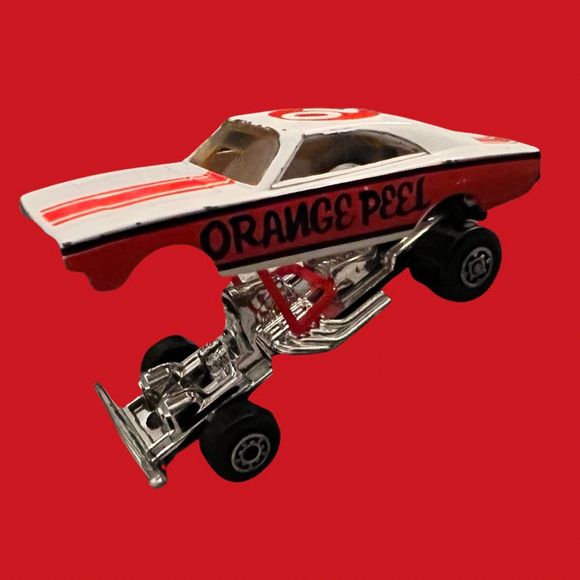 Vintage Matchbox 1971 Dodge Charger “Orange Peel" #74 Kid Marker - Picture 2 of 6